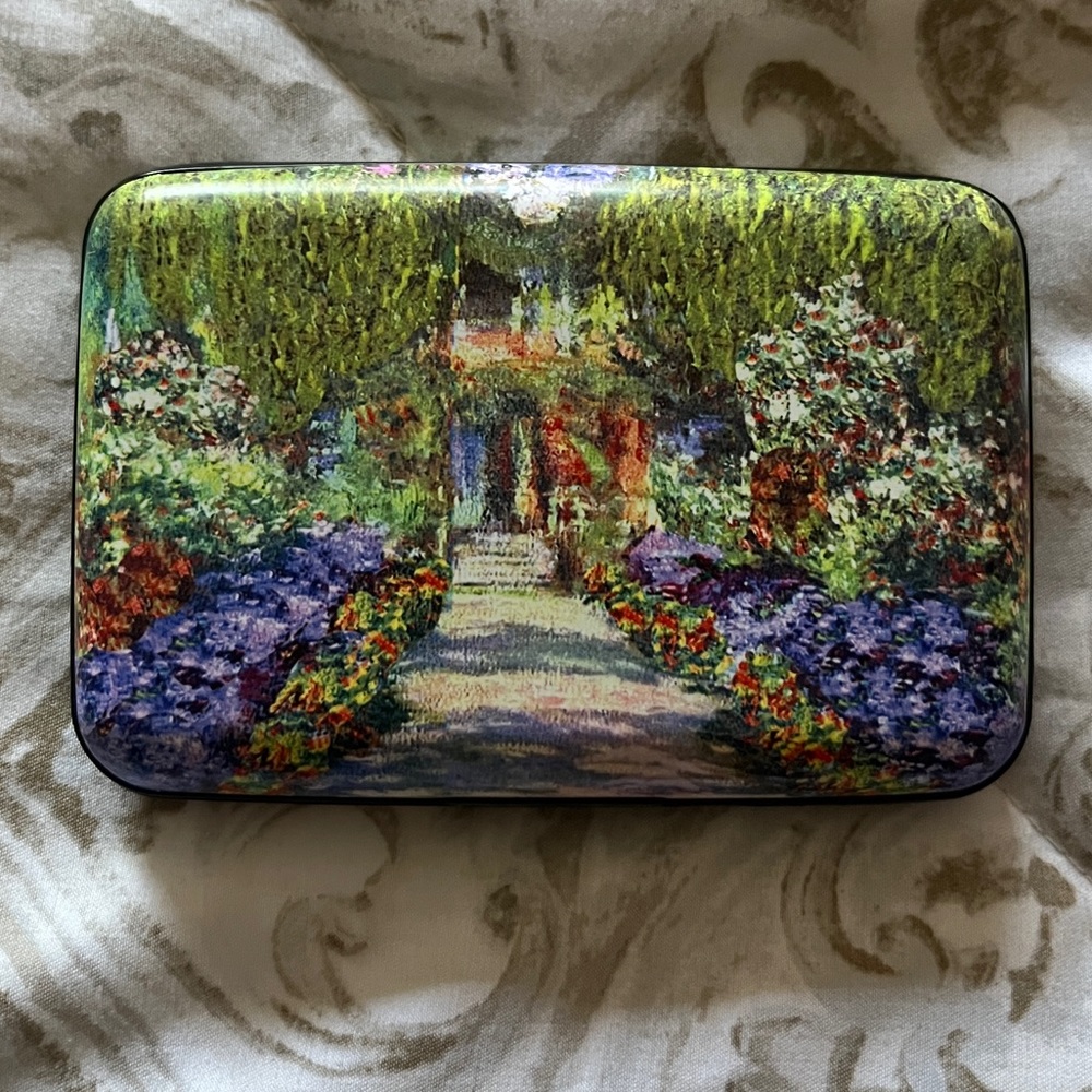 Armored Wallet – Monet Garden by Fig Design Group